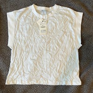 Zara white shirt